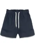 Eleventy linen shorts - Blue