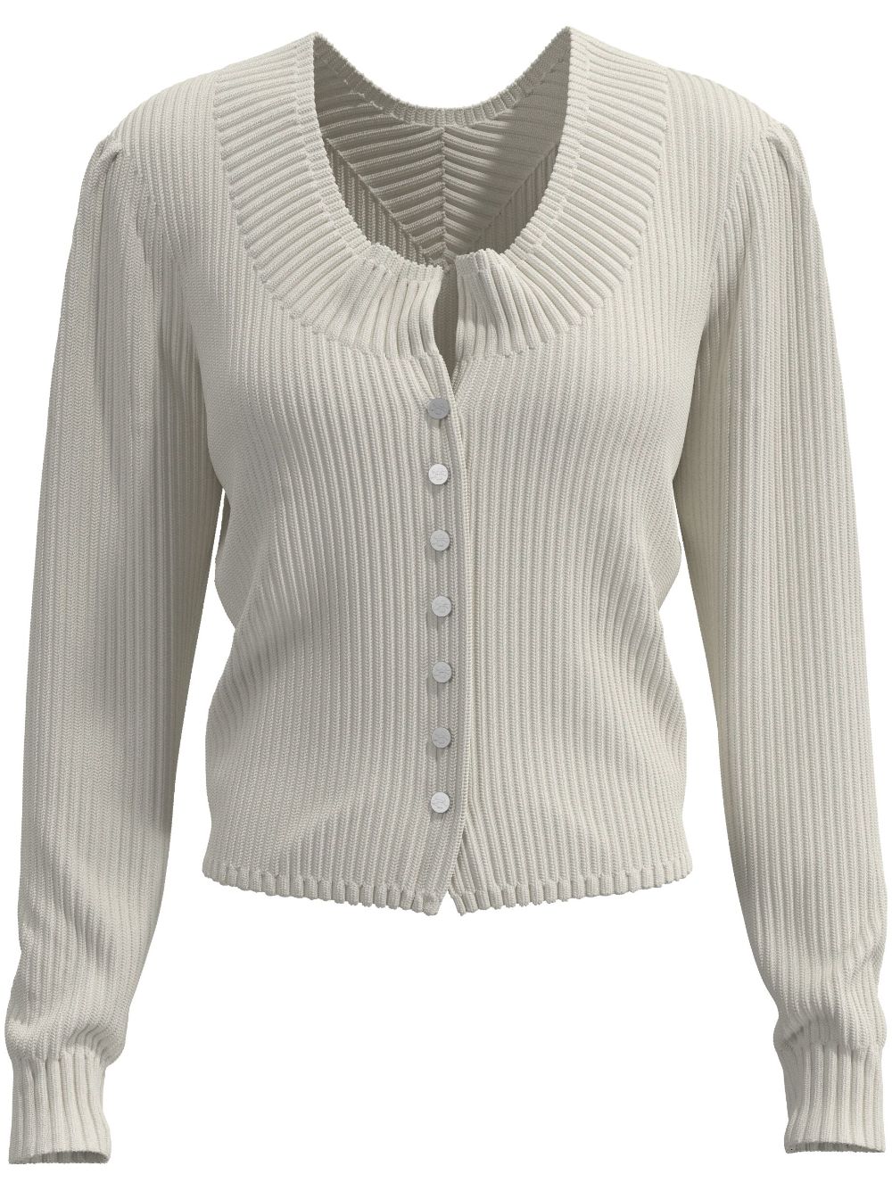 Margherita MACCAPANI Alpine cardigan - White