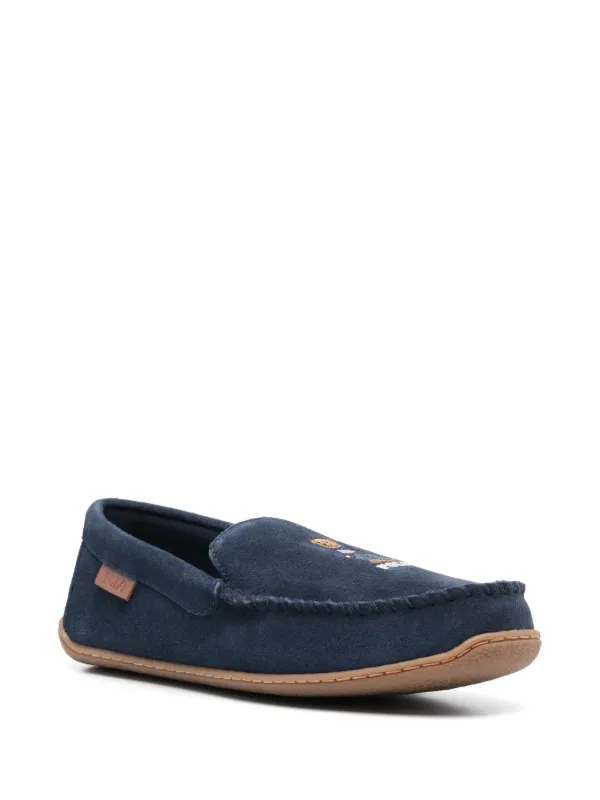 Polo Ralph Lauren Brenan Slippers | Blue | FARFETCH