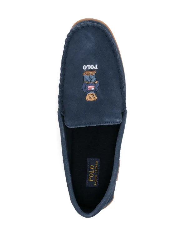 Polo Ralph Lauren Brenan Slippers | Blue | FARFETCH