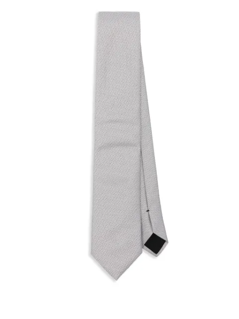 BOSS corbata con motivo micro