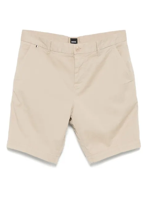 BOSS gabardine chino shorts