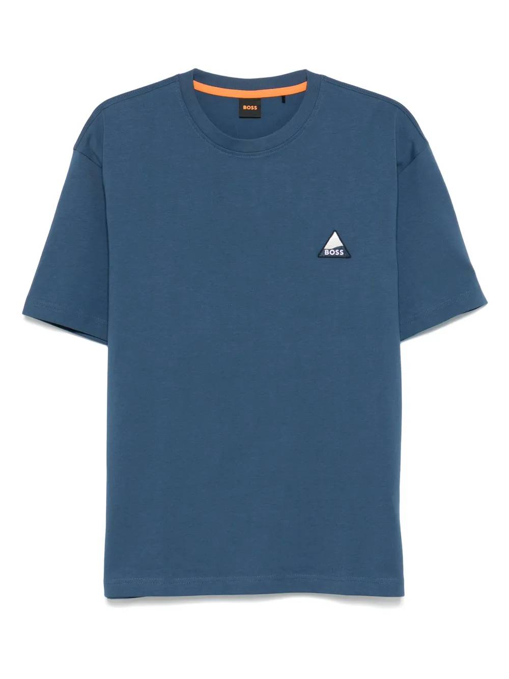 BOSS playera con parche del logo | azul | Image 1