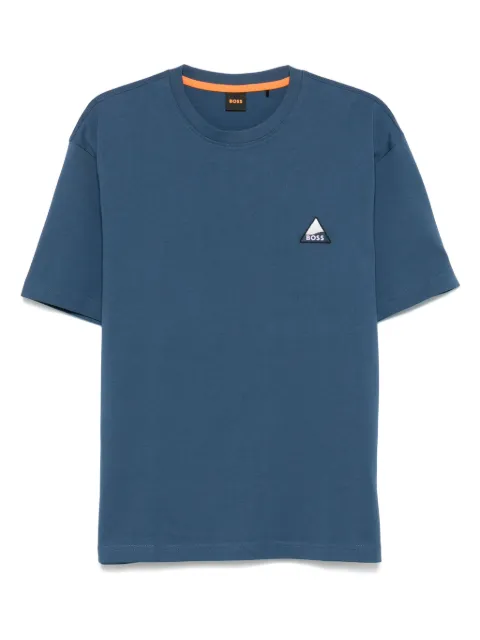 BOSS logo-patch T-shirt