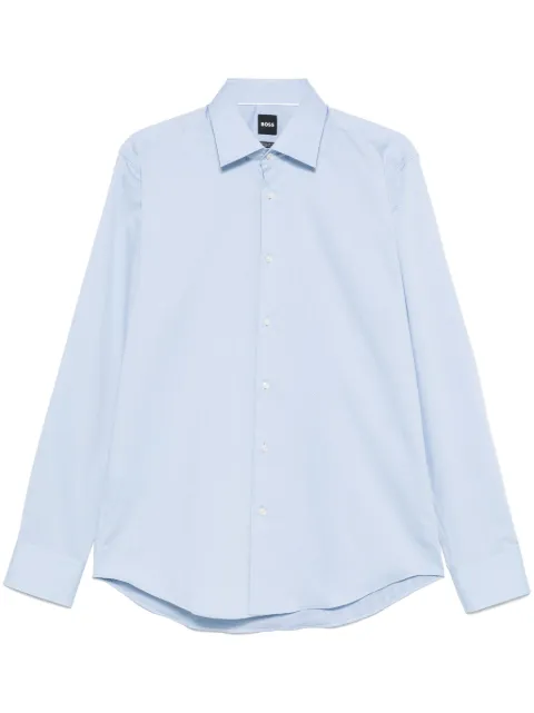 BOSS micro-patterned shirt