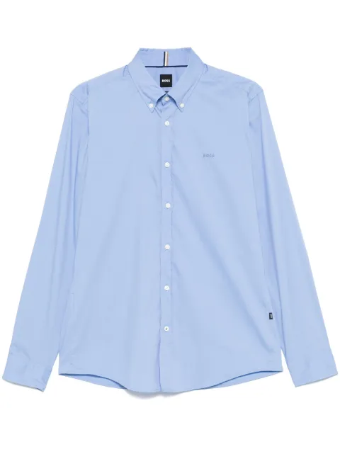 BOSS camisa con logo estampado