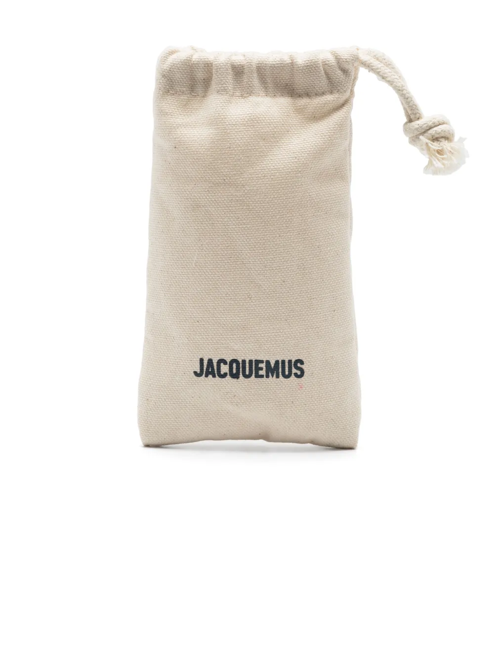 Linda Farrow x Jacquemus zonnebril met geometrisch montuur Geel