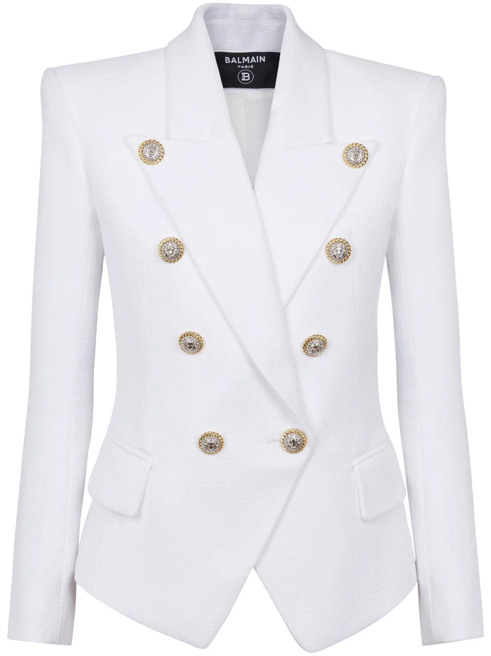Balmain Blazer doppiopetto - Bianco