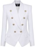 Balmain double-breasted blazer - White