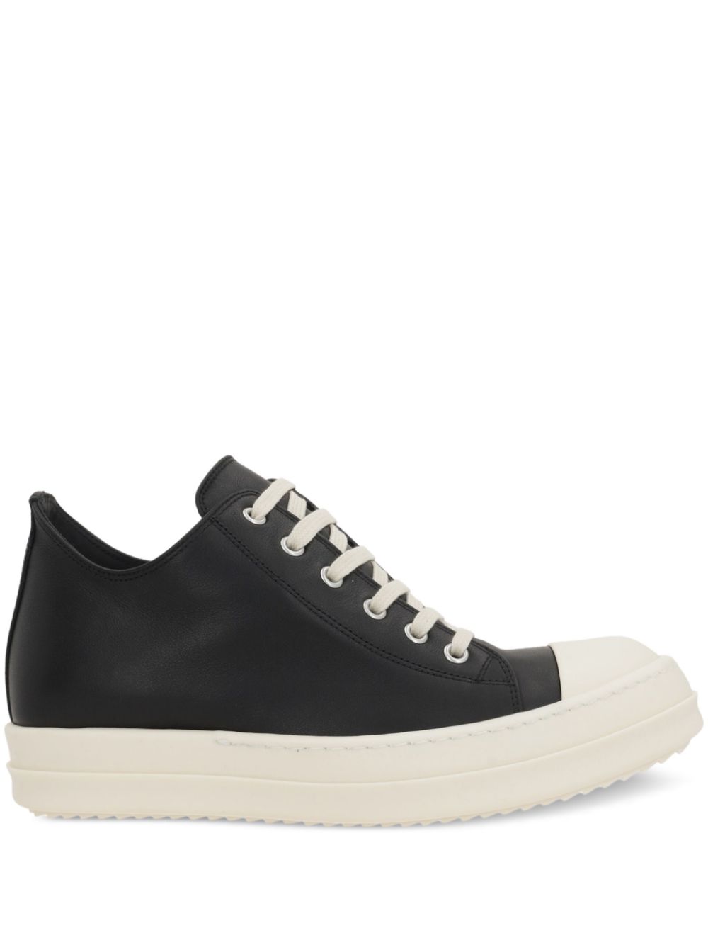 Rick Owens Leren sneakers Zwart