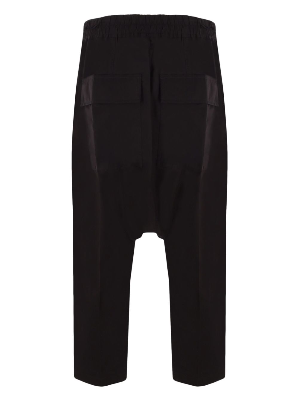 Rick Owens cropped sweatpants - Zwart