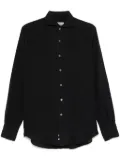Canali linen shirt - Blue