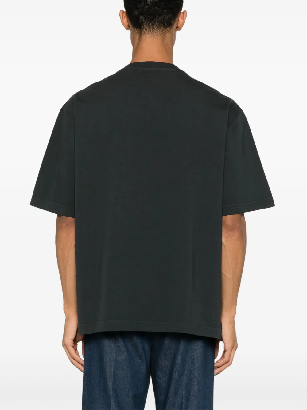 Gucci T-shirt met logo Grijs