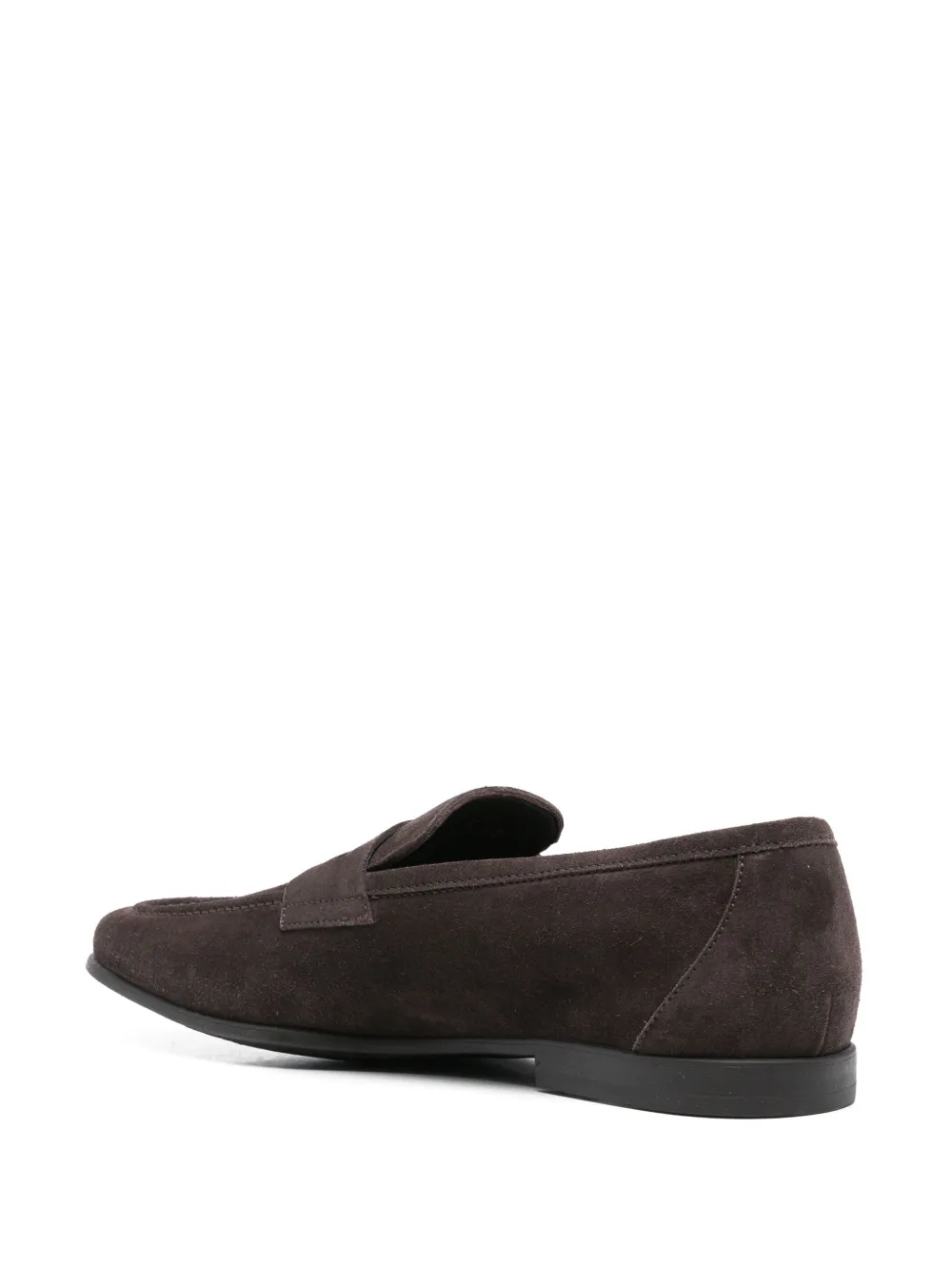 Canali suede loafers Brown