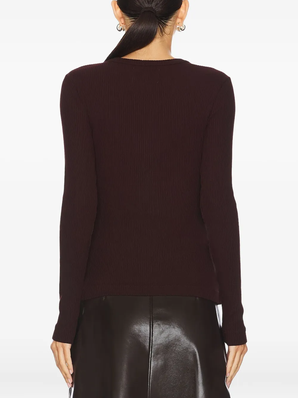 Citizens of Humanity Bina crew-neck T-shirt Rood