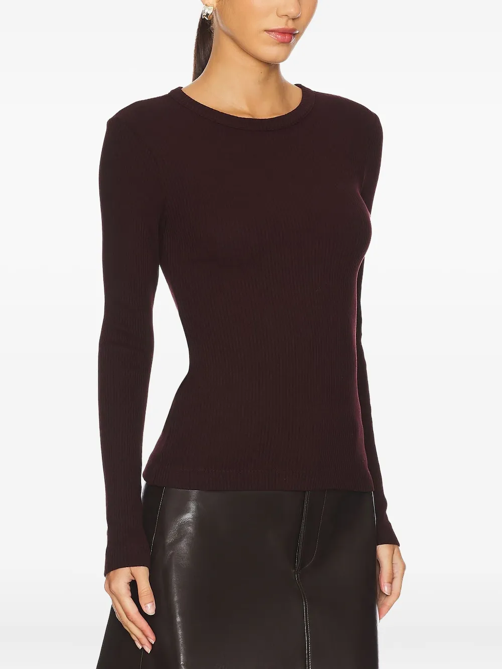 Citizens of Humanity Bina crew-neck T-shirt Rood