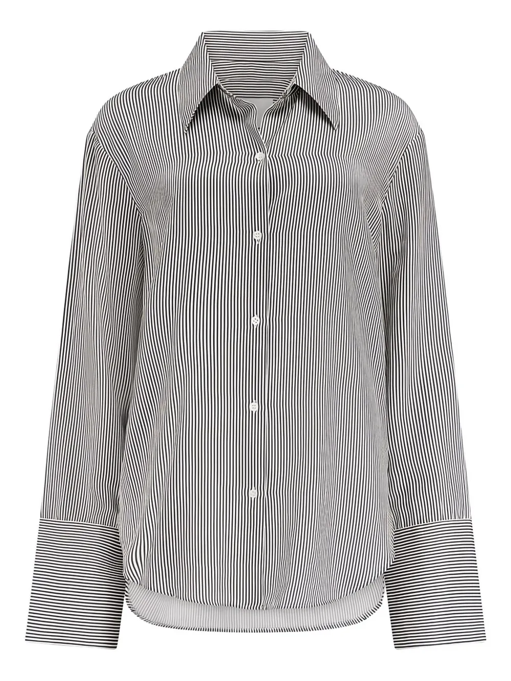 Citizens of Humanity Camilia striped shirt Zwart