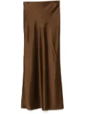 FRAME silk skirt - Brown