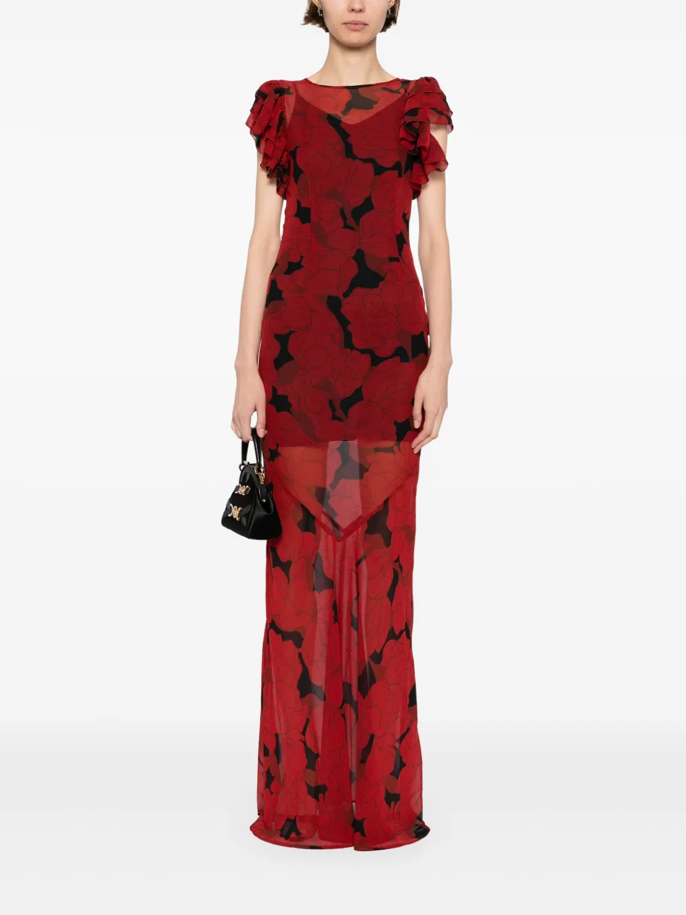 De La Vali Bougainvillea maxi dress | Evening Dresses | Image 2