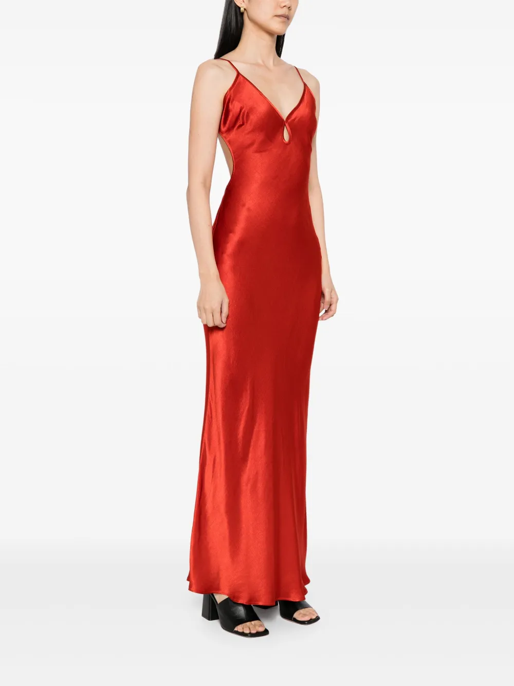 BEC + BRIDGE Maxi Cedar City jurk Rood