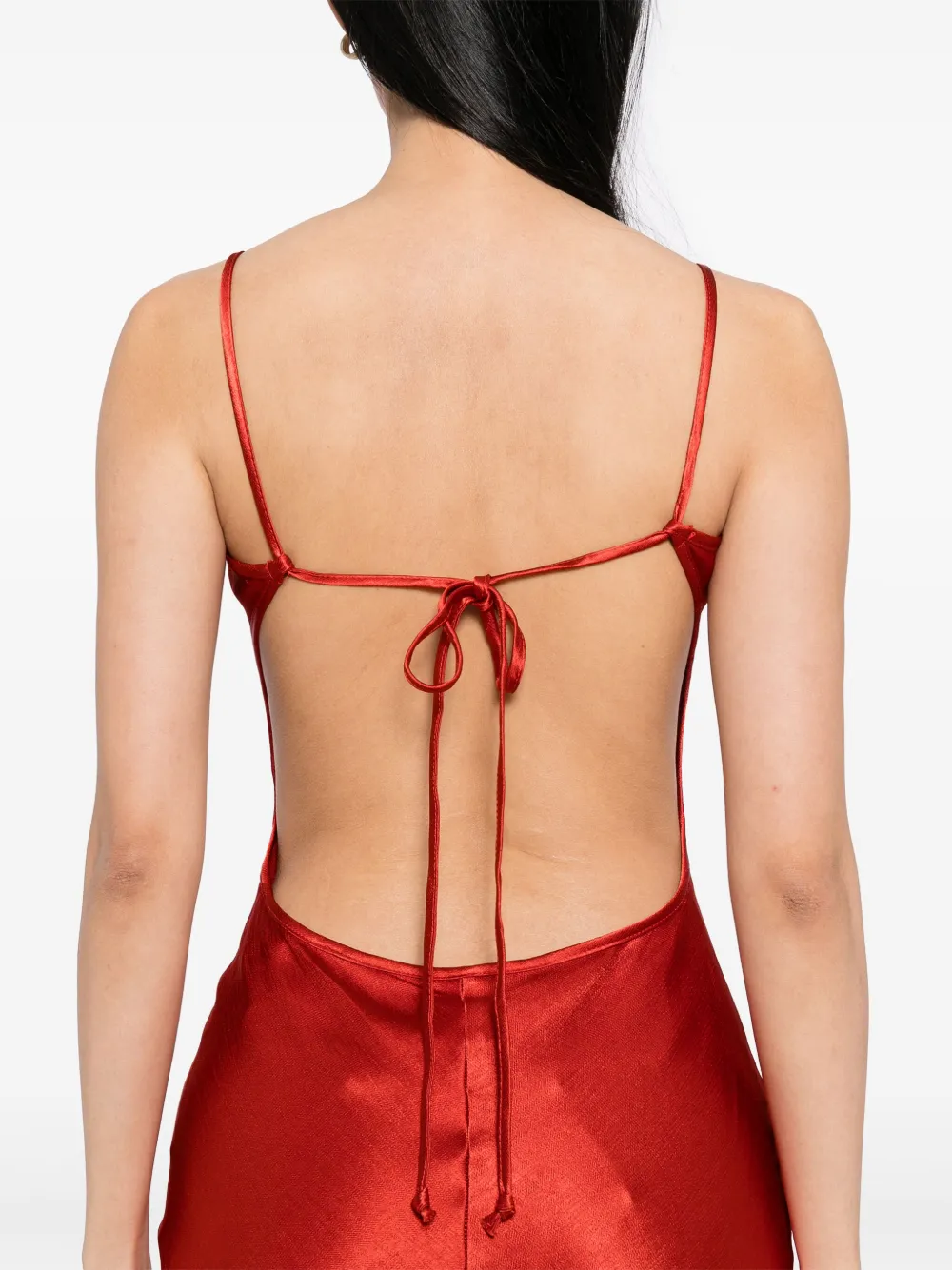 BEC + BRIDGE Maxi Cedar City jurk Rood