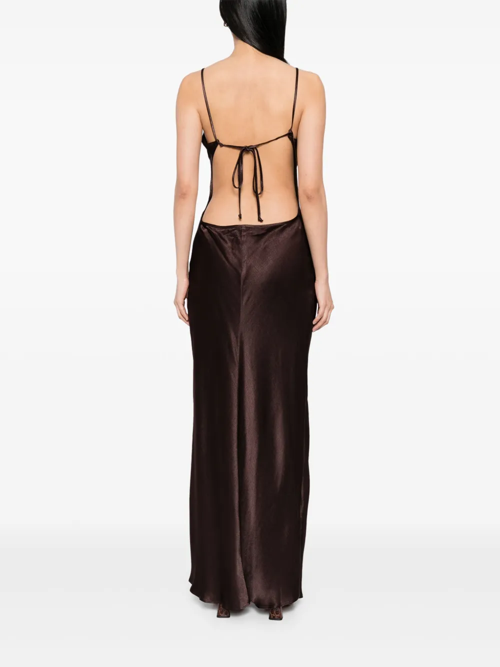 BEC + BRIDGE Cedar City maxi-jurk Bruin