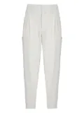 High Hot Shot pleated pocket trousers - White
