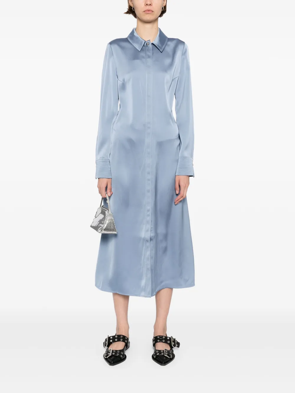 Stine Goya collared midi dress | Day Dresses | Image 2