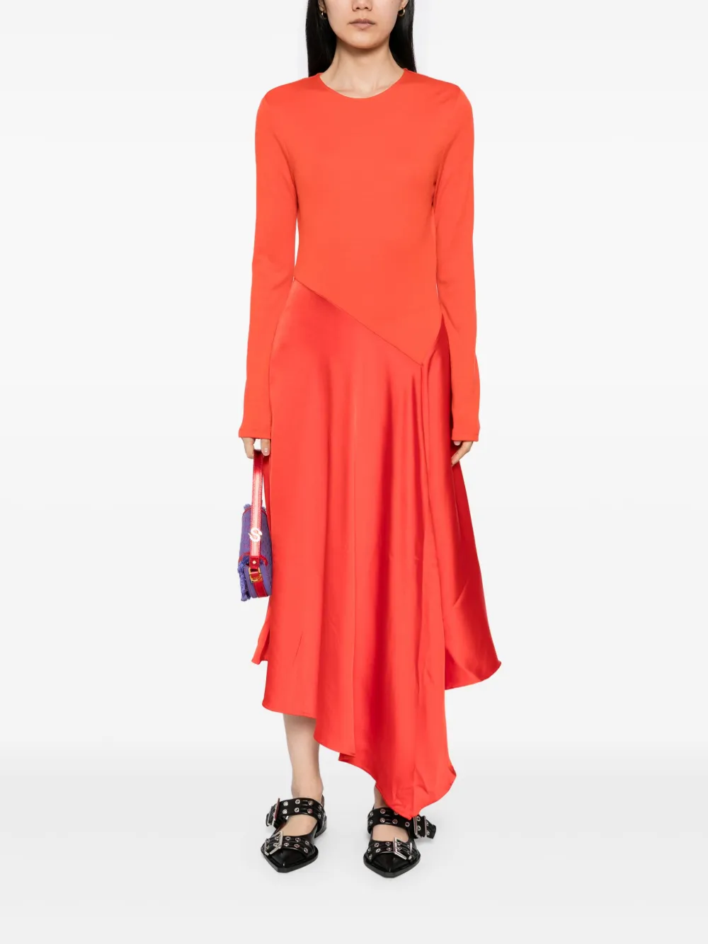 Stine Goya long-sleeved asymmetric dress | Day Dresses | Image 2
