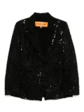 Stine Goya sequin blazer - Black