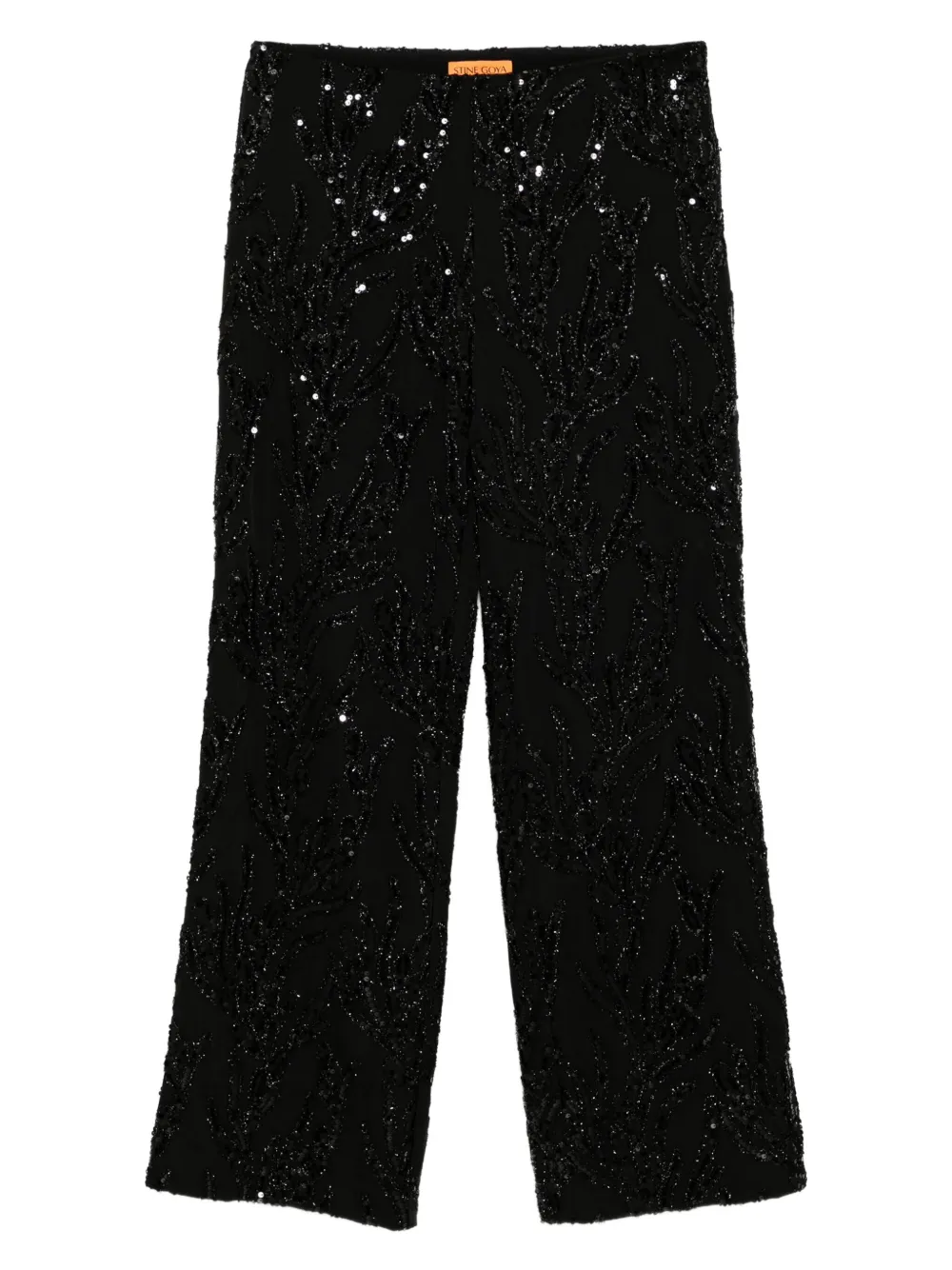 Stine Goya Sequin trousers Zwart