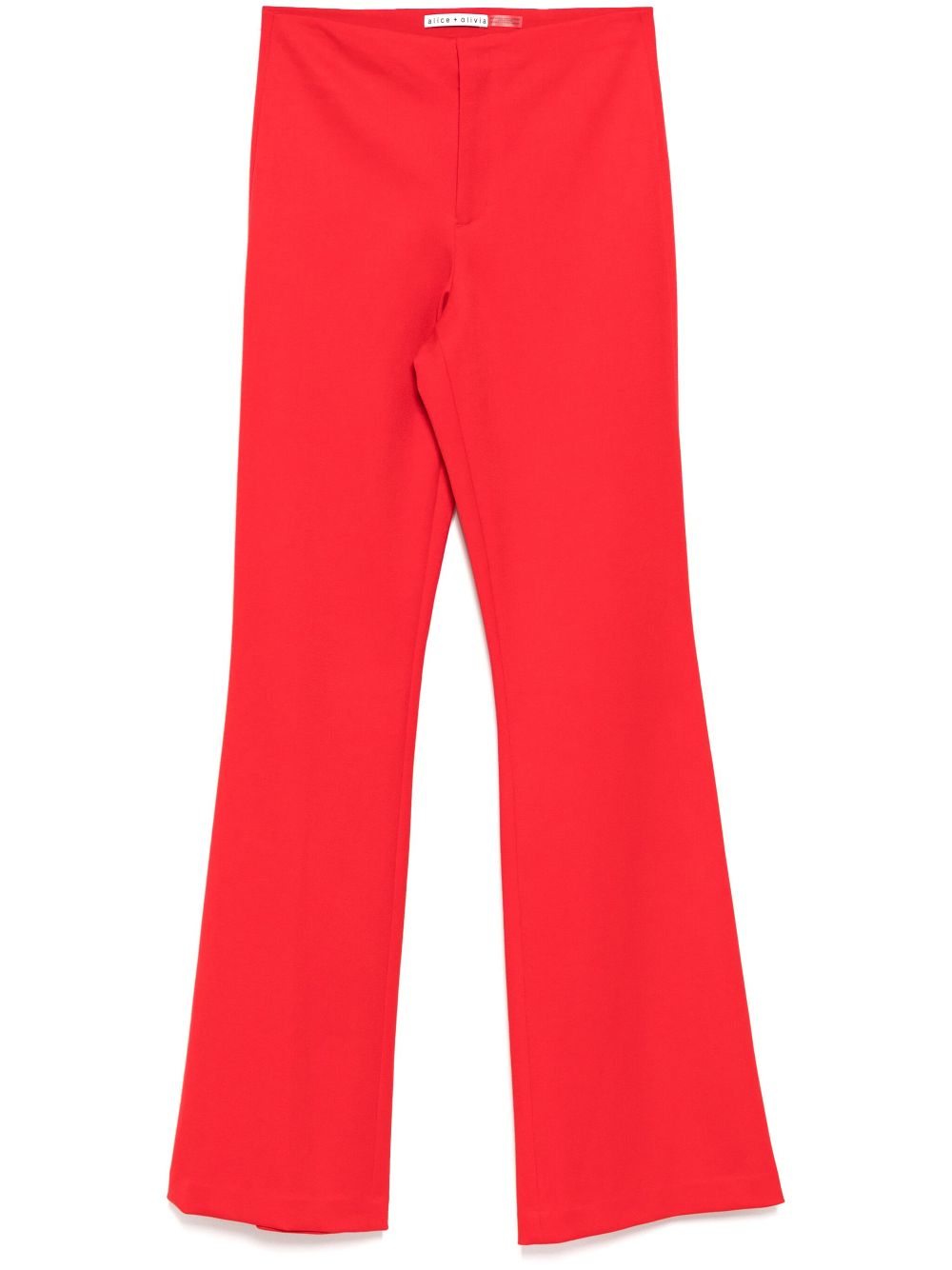 alice + olivia Tr Yuki Cropped trouser - Red