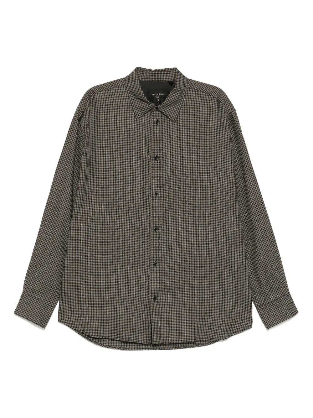 rag & bone chemise Matthew | vert | Image 1
