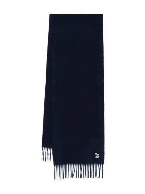 Paul Smith zebra-embroidered scarf