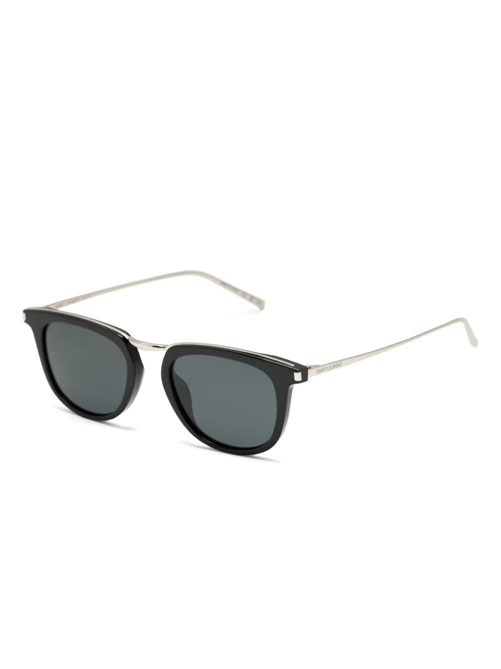 Saint Laurent round-frame sunglasses - Zilver