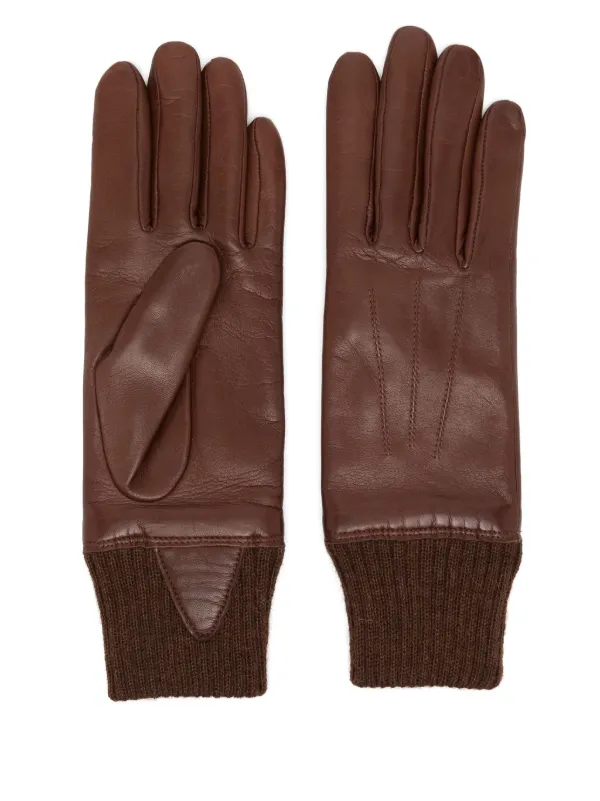 新品　レザー手袋　agnelle fabre gloves ginza 茶　BR 27564496_57767050_600.jpg