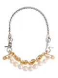 Vivienne Westwood Claude pearl-chain necklace - Gold