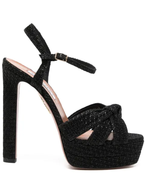 Aquazzura sandalias Nina con tacón de 140mm