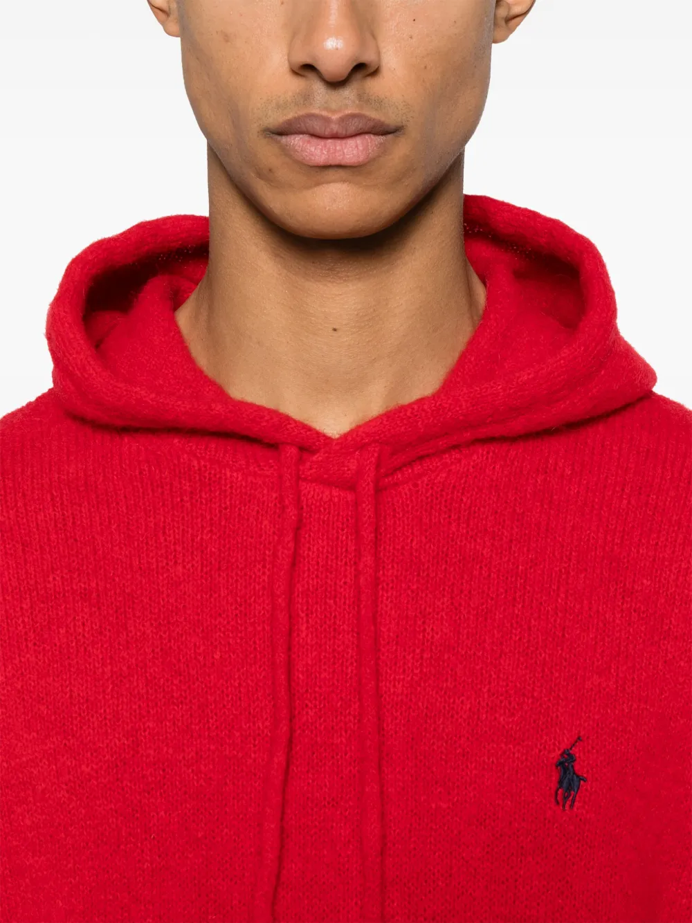 Polo Ralph Lauren Hoodie met Polo Pony-borduurwerk Rood