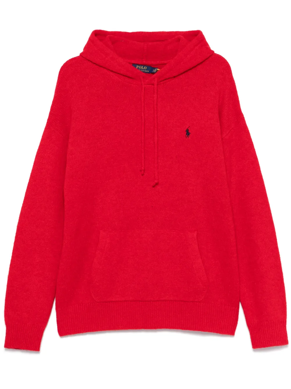 Polo Ralph Lauren Hoodie met Polo Pony-borduurwerk Rood