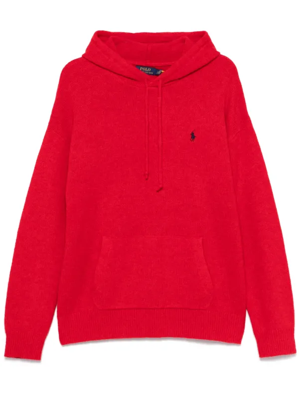 Polo Ralph Lauren Moletom Com Bordado Polo Pony | Vermelho
