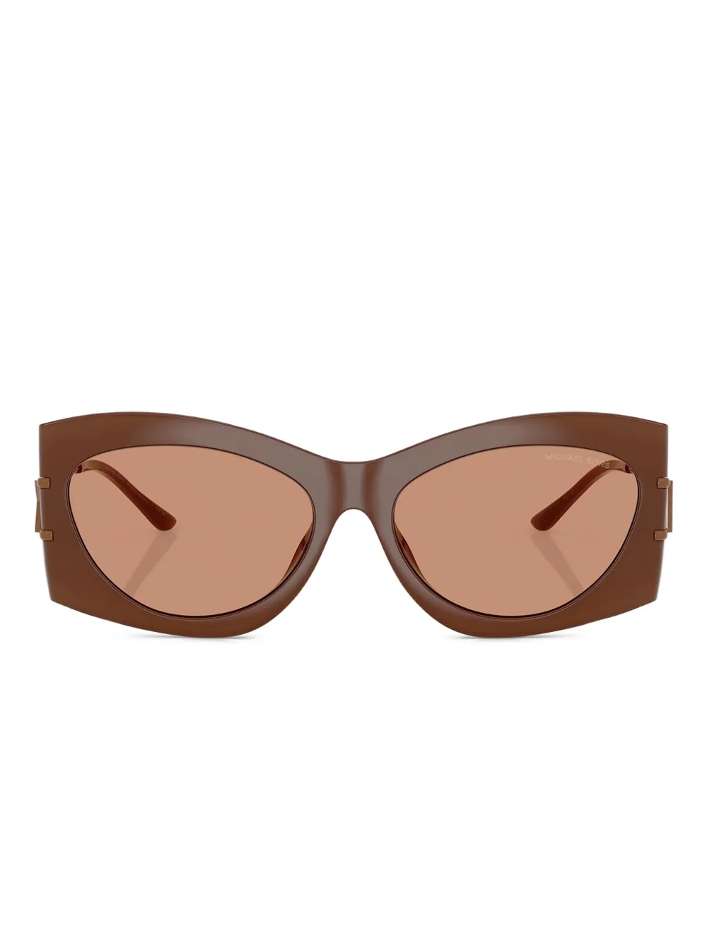 Michael Kors Occhiali da sole Navarra oversize - Marrone