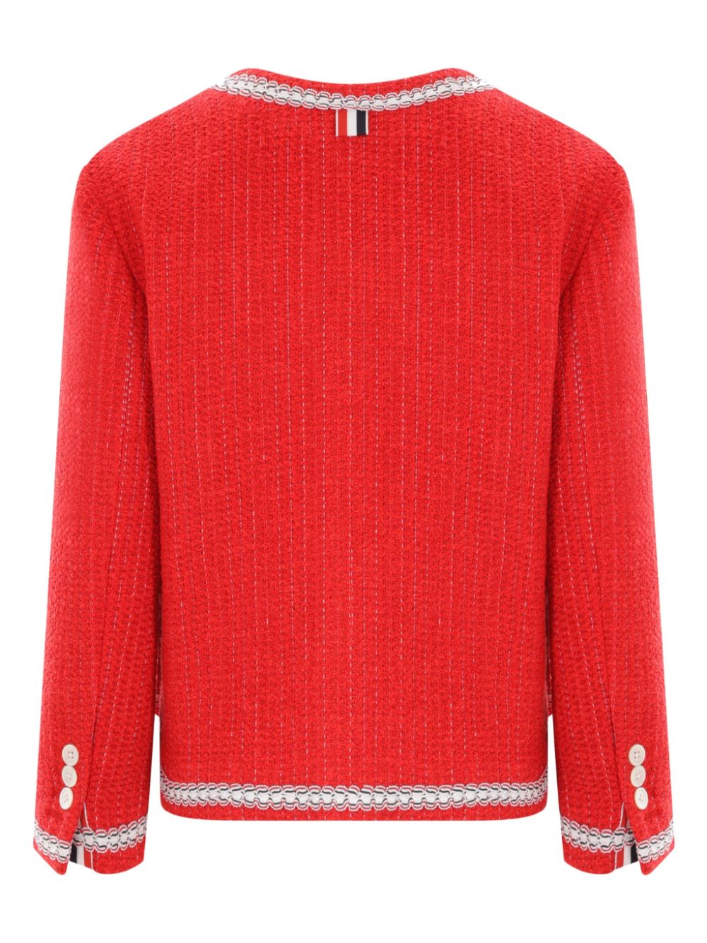 Thom Browne tweed jacket - Rood