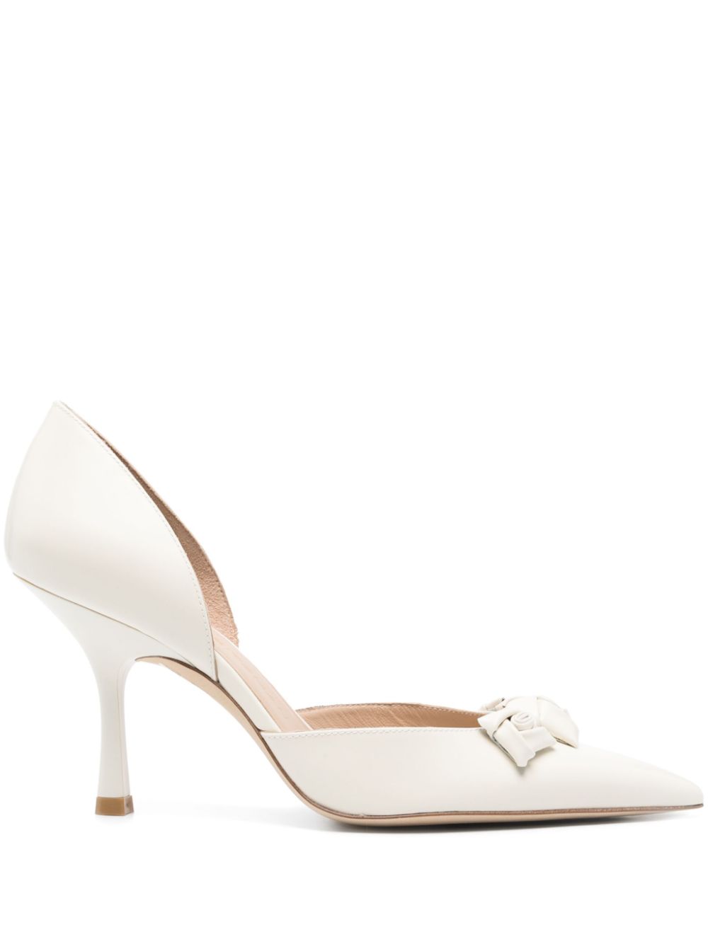 Stuart Weitzman 90mm leather pumps Neutrals