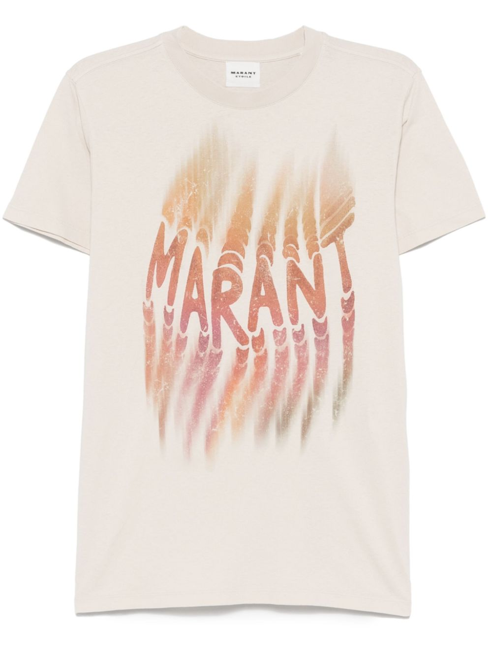 MARANT ÉTOILE Zoeline T-shirt - Neutrals