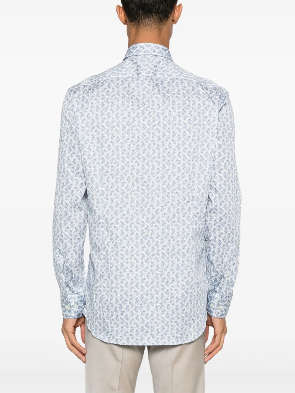 ETRO Overhemd met paisley-print Wit