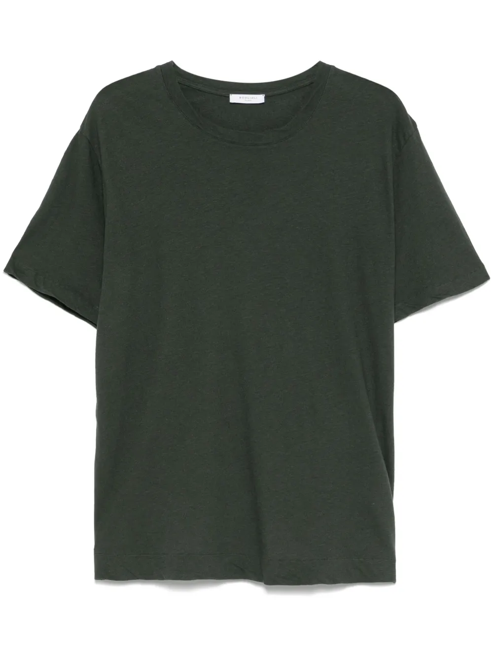 slub-texture T-shirt