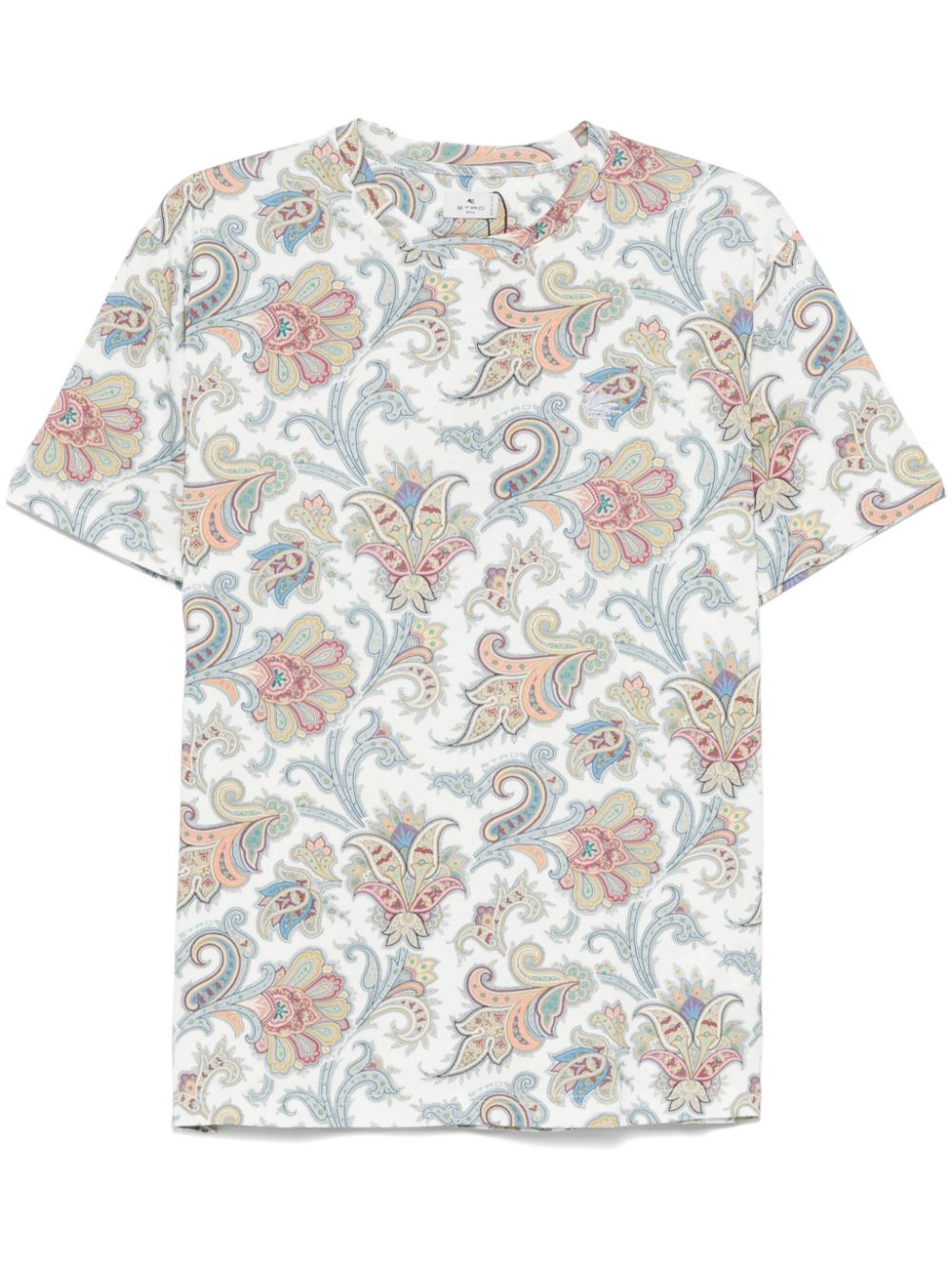 paisley-print T-shirt