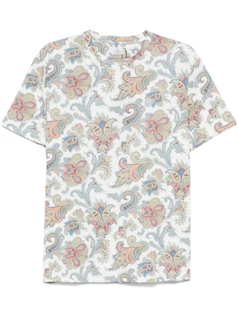 ETRO paisley-print T-shirt