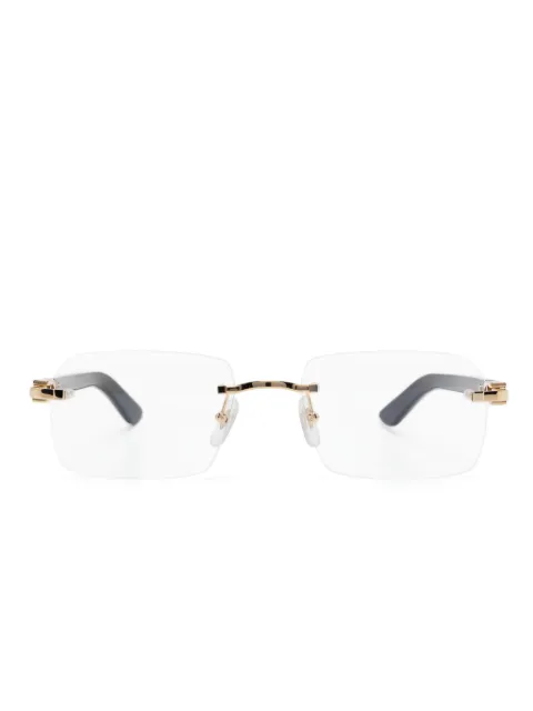 Cartier Eyewear elongated C glasses